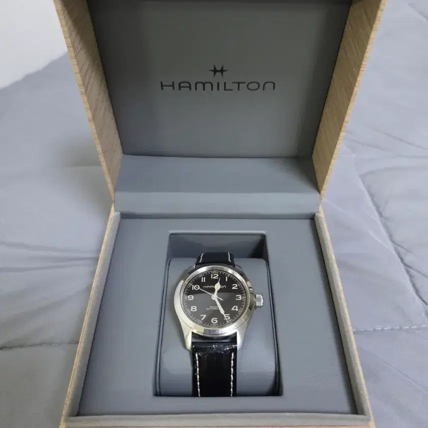 [BUNJANG] Hamilton Murph 38 Watch / 해밀턴 머피 38 가죽+브레이슬릿