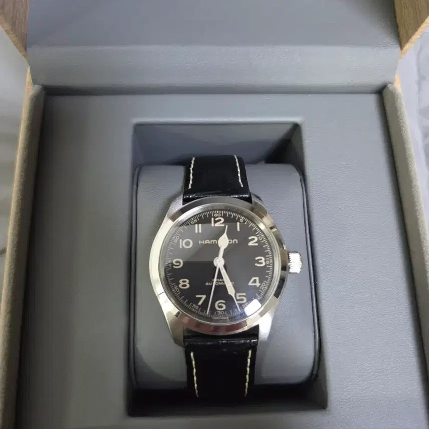 [BUNJANG] Hamilton Murph 38 Watch / 해밀턴 머피 38 가죽+브레이슬릿