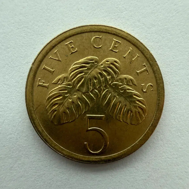 [BUNJANG] Singapore 5 Cent Coin (1989) / 1989년 싱가포르 5센트 동전 S501