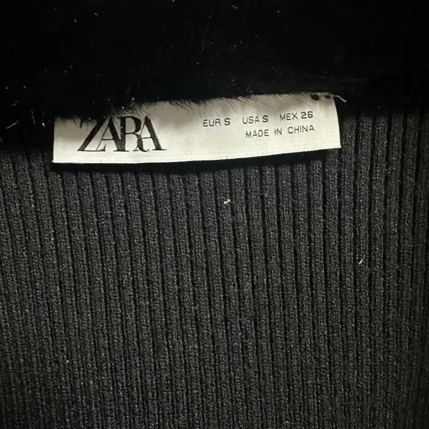 [BUNJANG] ZARA Fur Cardigan / 자라 퍼가디건