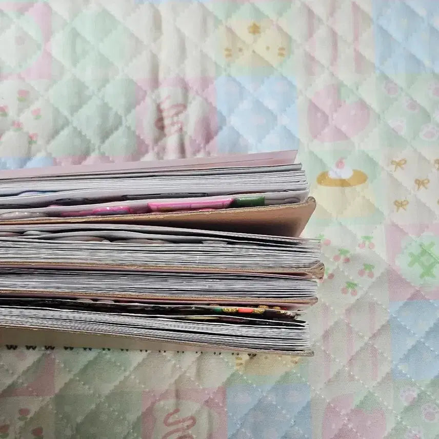 [BUNJANG] Daiso Sticker Release Paper Storage Book Bundle / 다이소 스티커 이형지 보관북 일괄