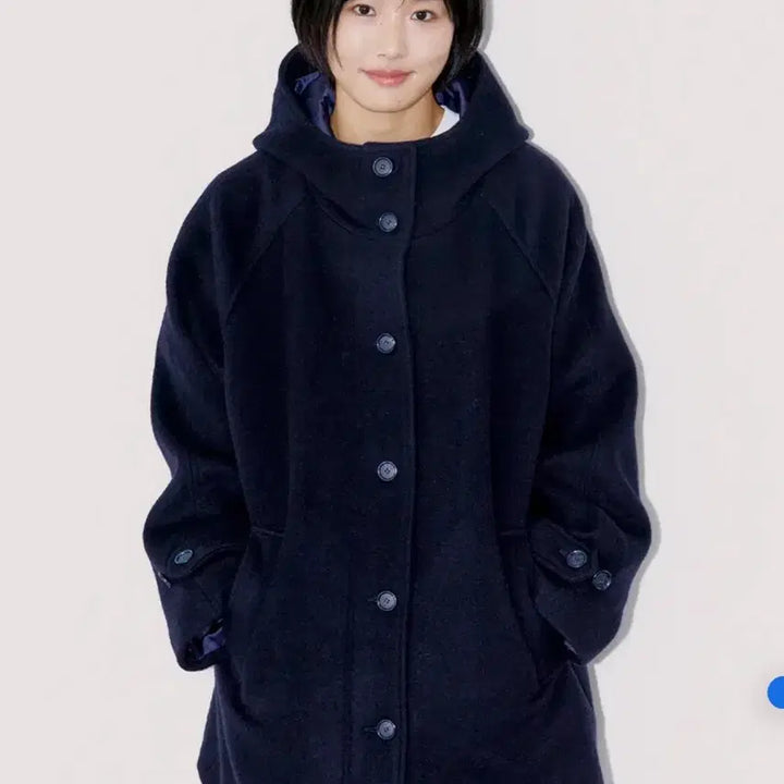 [BUNJANG] Oafish Rich Wool Coat - Navy / 오피시 리치울코트 네이비 oafish RICH WOOL COAT NAVY