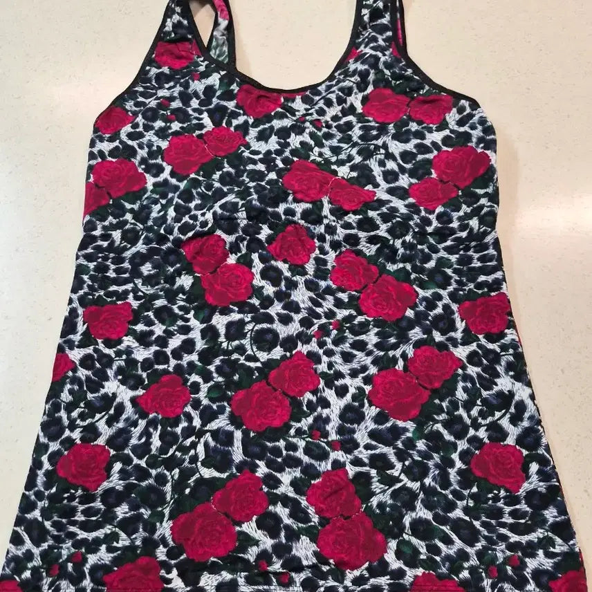 [BUNJANG] Floral Women's Running Bra 85XL / (새상품)꽃무늬 여성 런닝브라 85XL 2개세트