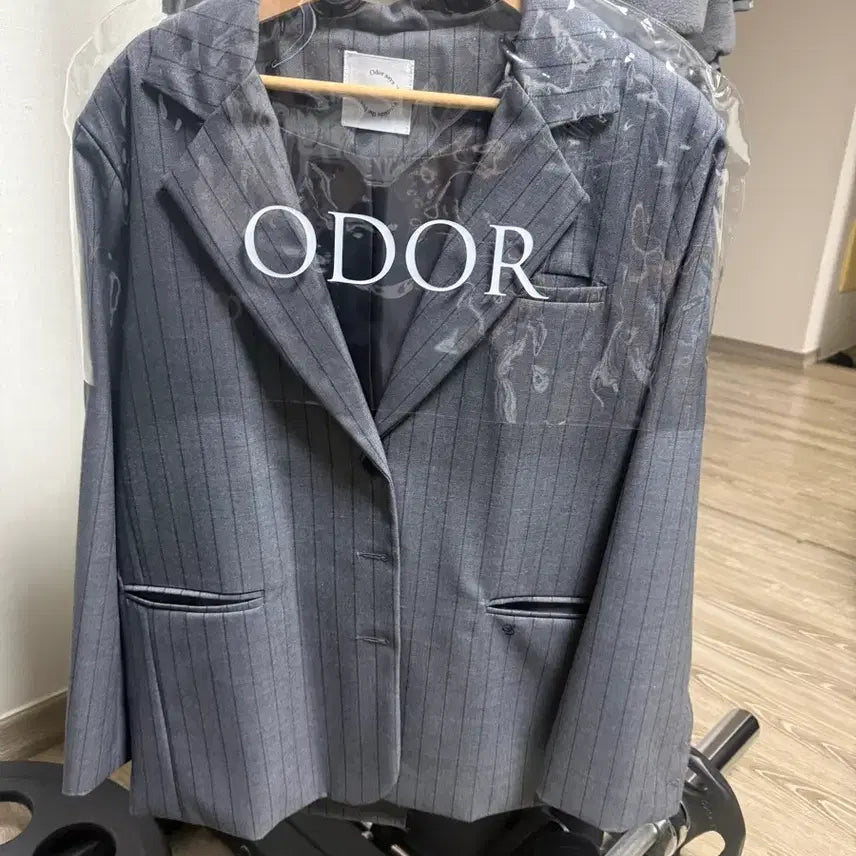 [BUNJANG] O'DOER Striped Jacket / 오도어 메이드 스트라이프 자켓