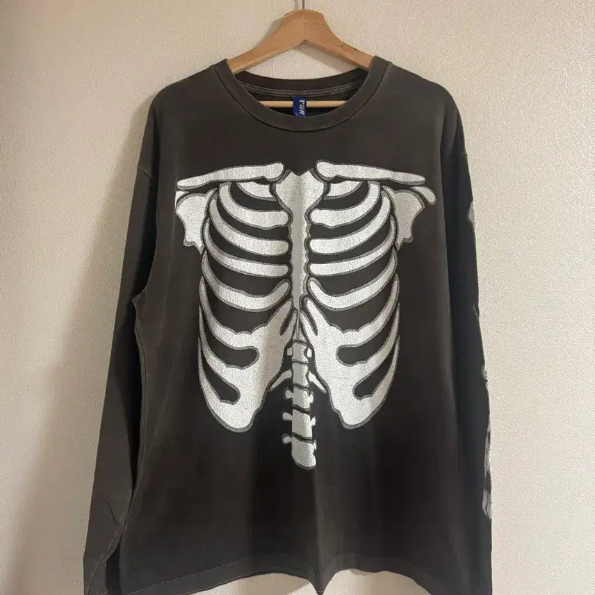 [BUNJANG] Blindfiles Bones Long Sleeve Size 1 / 블라인드파일즈 본즈 롱슬리브 사이즈1
