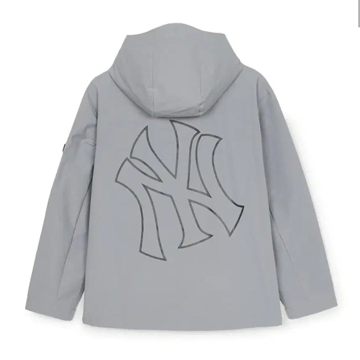 [BUNJANG] MLB New York Yankees Hooded Windbreaker Jacket / 2XL MLB 빅로고 뉴욕양키스 후드 바람막이 점퍼