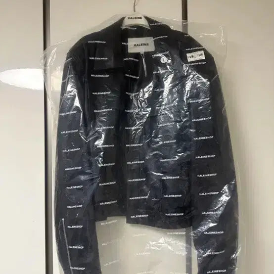 [BUNJANG] Allen Navy Trucker Leather Jacket / 알렌느 네이비 트러커 레더 자켓 새제품1사이즈