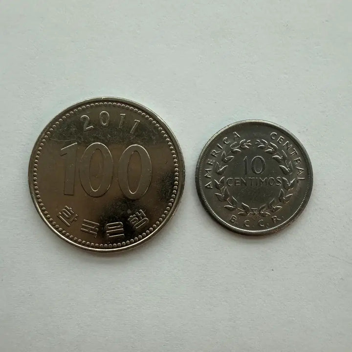 [BUNJANG] Costa Rica 10 Centimos Coin 1953 / 1953년 코스타리카 공화국 10센티모스 동전 S511