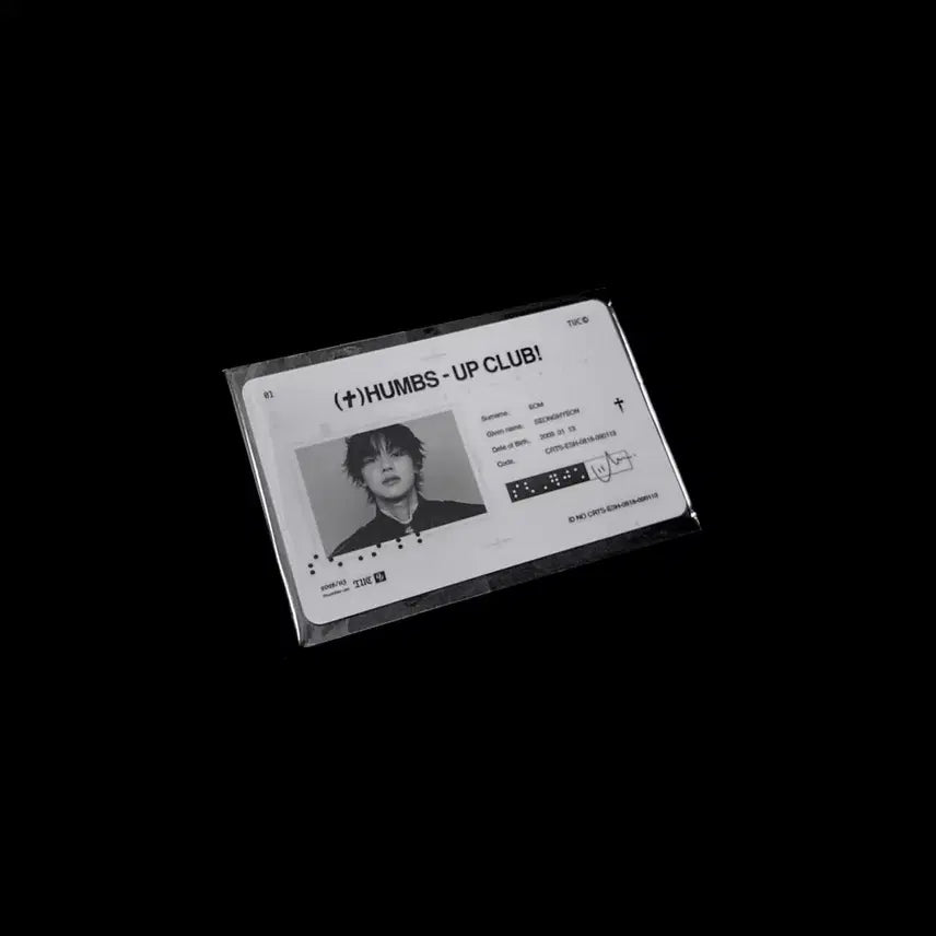 [BUNJANG] Cortis Uhm Sunghyun ID Card POB / 코르티스 성현 아이디카드 생카 생일카페 엄성현 비공굿 럭드 cortis