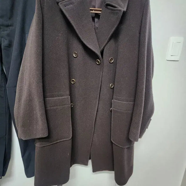 [BUNJANG] Phigvel Melton Wool Double Overcoat M / phigvel  피그벨 멜톤울 더블오버코트 M