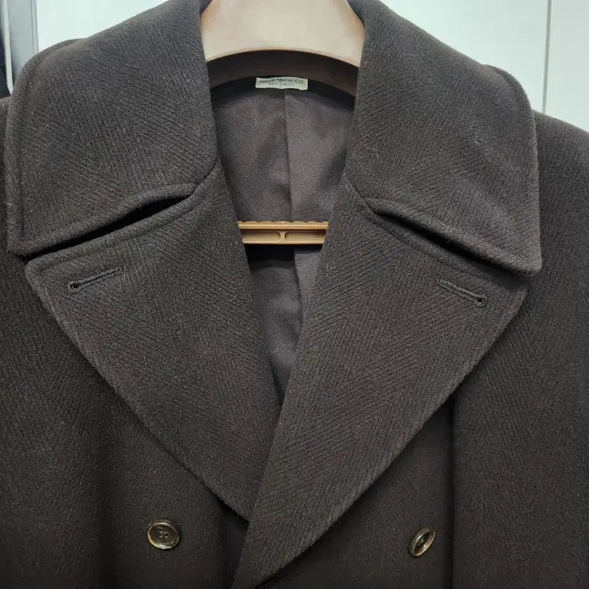 [BUNJANG] Phigvel Melton Wool Double Overcoat M / phigvel  피그벨 멜톤울 더블오버코트 M
