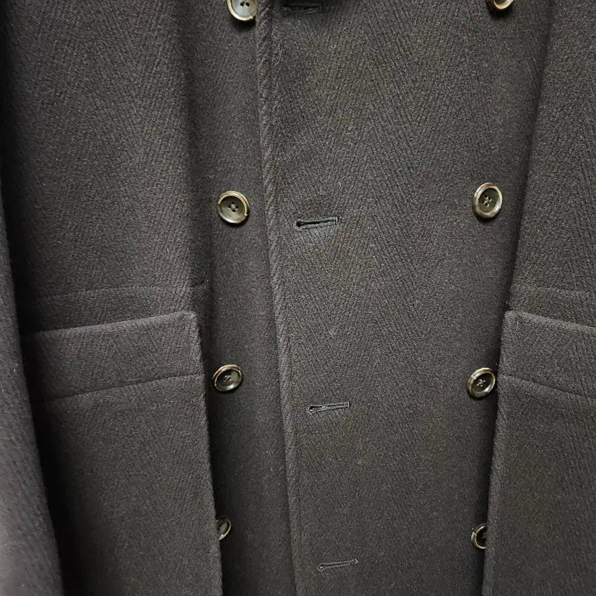 [BUNJANG] Phigvel Melton Wool Double Overcoat M / phigvel  피그벨 멜톤울 더블오버코트 M