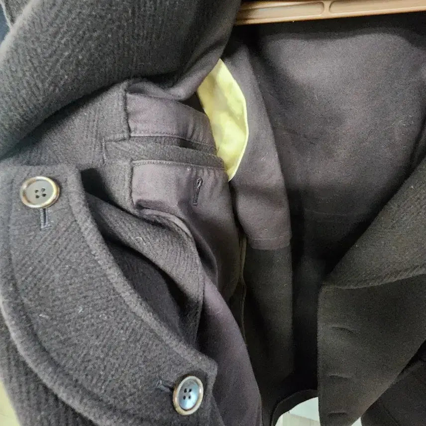 [BUNJANG] Phigvel Melton Wool Double Overcoat M / phigvel  피그벨 멜톤울 더블오버코트 M