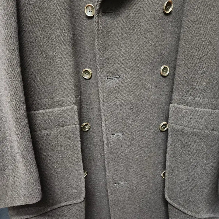 [BUNJANG] Phigvel Melton Wool Double Overcoat M / phigvel  피그벨 멜톤울 더블오버코트 M