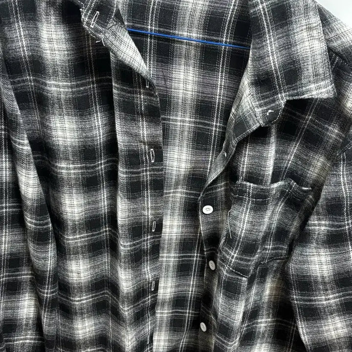 [BUNJANG] Cocoa Oversized Autumn Checkered Shirt / 코코아 루즈핏 가을 체크 남방 셔츠