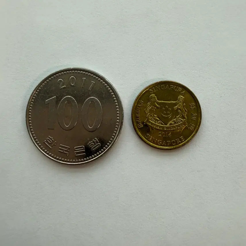 [BUNJANG] Singapore 5 Cent Coin (2014) / 2014년 싱가포르 5센트 동전 S523