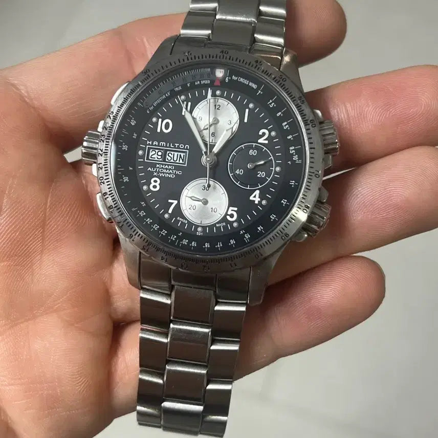 [BUNJANG] Hamilton Khaki X-Wind Aviation Pilot Automatic Watch / 해밀턴 카키 엑스윈드 항공 파일럿 오토매틱