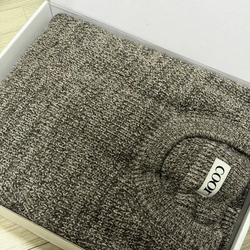 [BUNJANG] Coar Cashpop Tweed Crewneck Knit Walnut Brown L / [L] 쿠어 캐시팝 트위드 크루넥 니트 (월넛브라운)