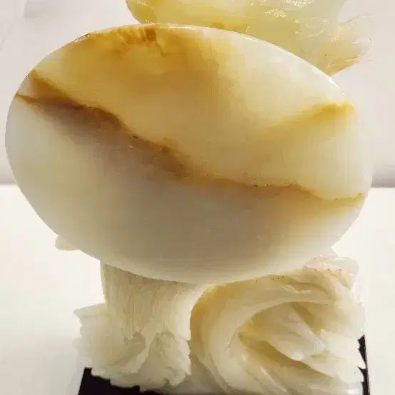 [BUNJANG] Jade Peacock Ornament / 공작새 옥조각 장식품