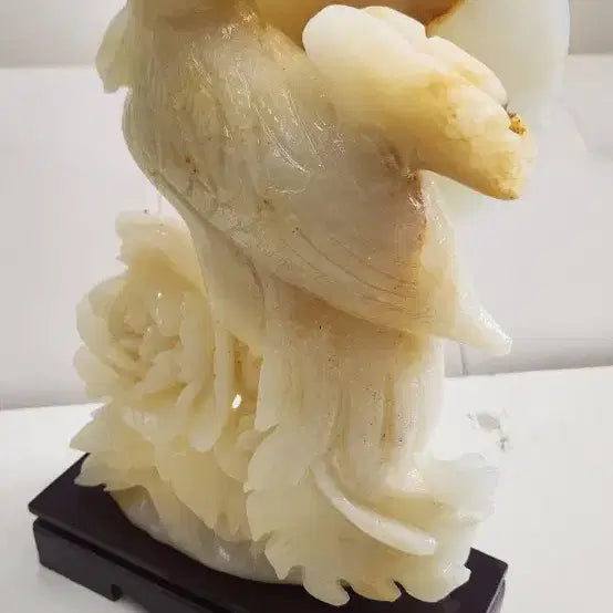 [BUNJANG] Jade Peacock Ornament / 공작새 옥조각 장식품