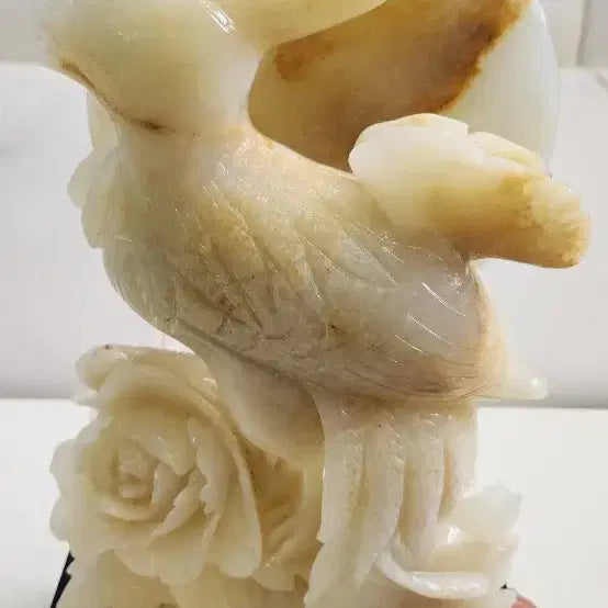 [BUNJANG] Jade Peacock Ornament / 공작새 옥조각 장식품