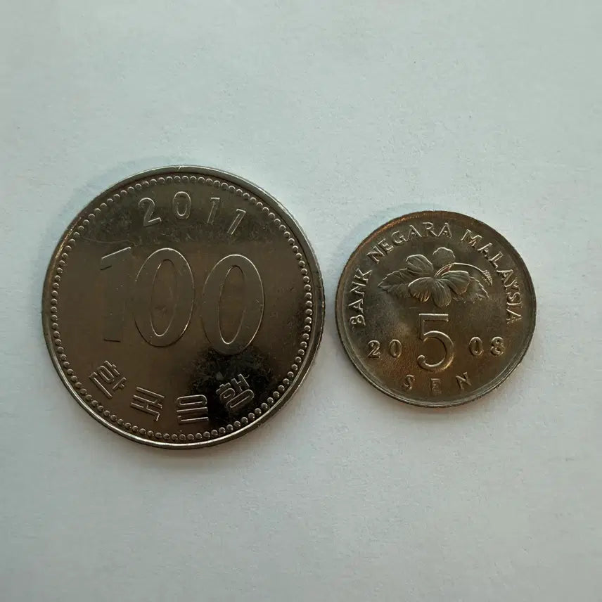 [BUNJANG] Malaysia 5 Cent Coin (2008) / 2008년 말레이시아 5센 동전 S528