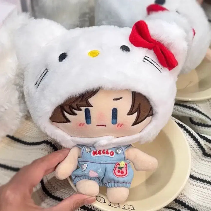 [BUNJANG] Hello Kitty Doll Clothes Set / 15cm 인형옷 (모자는 20cm에도 맞음) 헬로키티 15깅 20깅