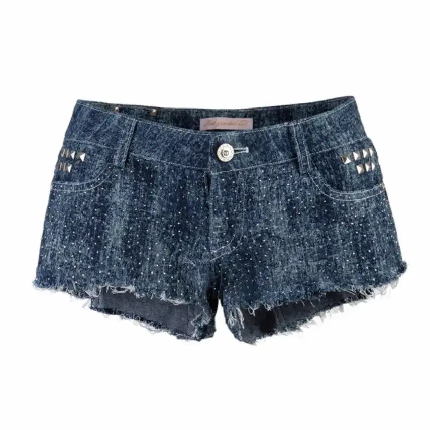 [BUNJANG] BabyMetal Club Twinkle Stud Denim Shorts / 구해요) 베메클 트윙클 스터드 데님 쇼츠 베이비메탈클럽