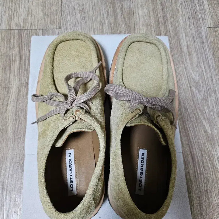 [BUNJANG] Lost Garden Dive Beige Shoes / 로스트가든 다이브 베이지 팝니다.