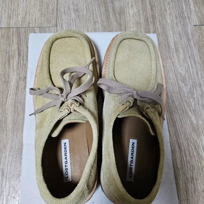 [BUNJANG] Lost Garden Dive Beige Shoes / 로스트가든 다이브 베이지 팝니다.