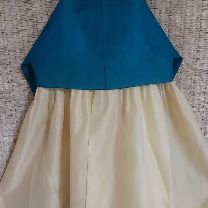 [SOLD OUT] 새제품급)여성 한복 겨자색 투톤 저고리 빅사이즈