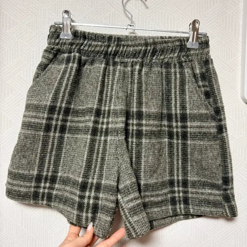 [BUNJANG] Checkered Short Pants / 새상품:) 체크무늬 반바지 숏팬츠