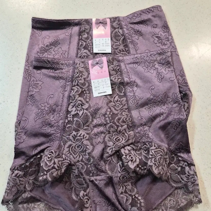 [BUNJANG] Purple Lace Panties Set / (새상품)퍼플 여성 레이스 팬티 4개세트