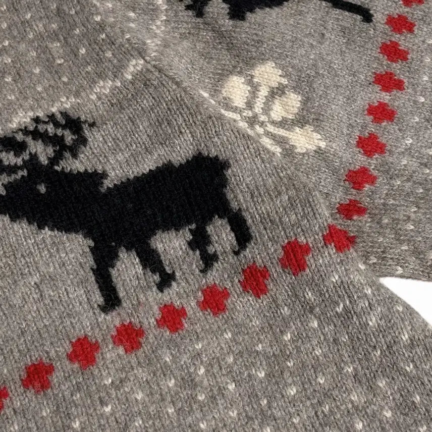 [BUNJANG] CP Creparatory Nordic Pattern Wool Knit Sweater / 일본 빈티지 cp creparatory 노르딕 패턴 울 니트