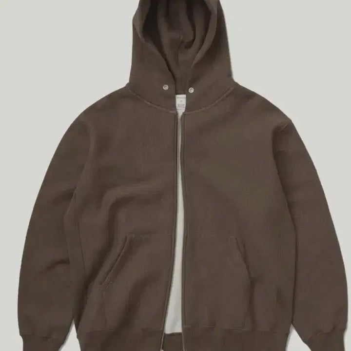 [BUNJANG] Kakys Hooded Zip-up Brown / 카키스 후드집업 브라운