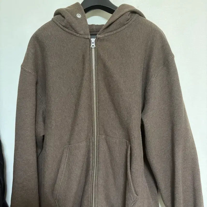 [BUNJANG] Kakys Hooded Zip-up Brown / 카키스 후드집업 브라운