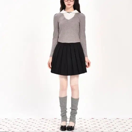 [BUNJANG] Whisfairy PETITE LAYERED WINTER BLOUSE / Whisfairy PETITE LAYERED WINTER BLOUSE -