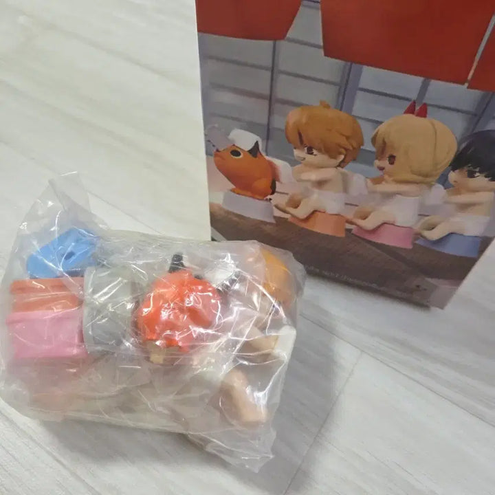 [BUNJANG] Chain saw Man Furotomo Bath Figure Bundle Set / [체인소맨] 후로토모 목욕 4종 일괄 피규어
