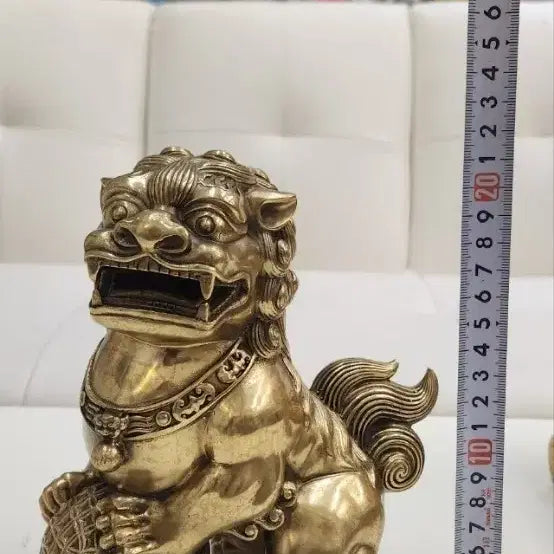 [BUNJANG] Haetae Bronze Statue Pair / 해태 동브론즈 한쌍