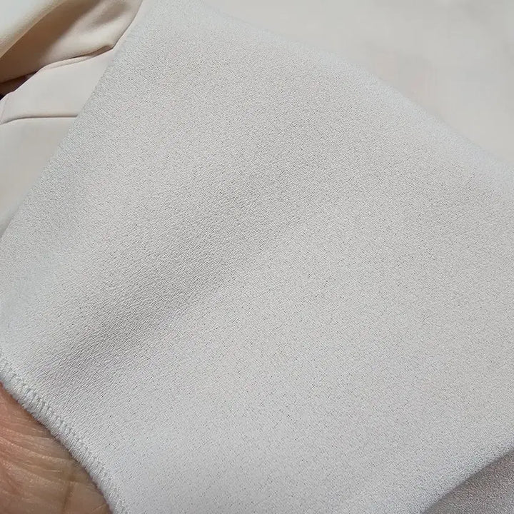 [BUNJANG] Ivory Beige Flare Blouse Jacket / 예쁜 하객룩 블라우스 자켓(새거) 저렴하게