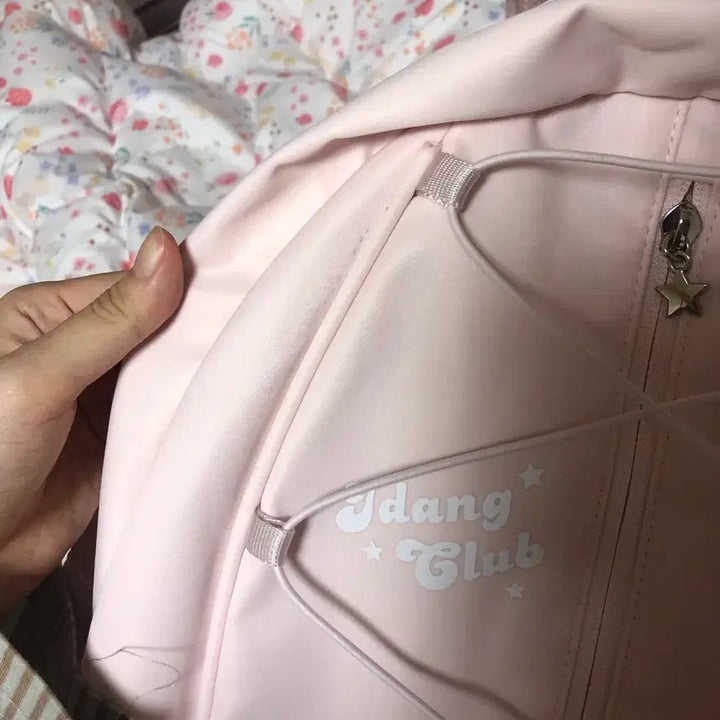 [BUNJANG] Idang Club Sakura Backpack - Pink / Idang club 아이당클럽 사쿠라 백팩 핑크