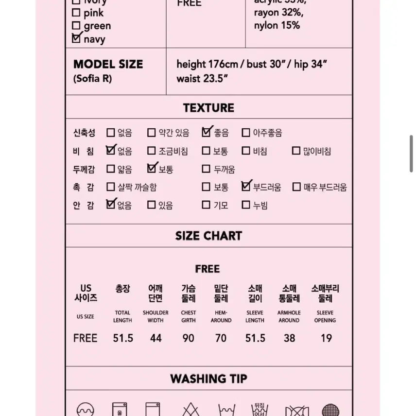 [BUNJANG] Rolarola V Neck Cable Cardigan Navy / 로라로라 V NECK CABLE CARDIGAN NAVY