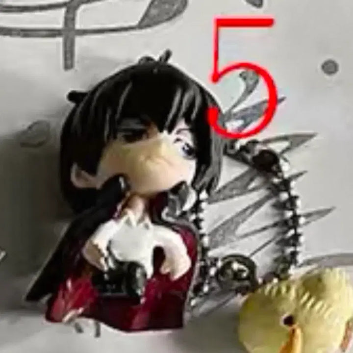 [BUNJANG] KHR Hibari Kyoya Keychain / 가히리 히바리 쿄야 오빠 키링