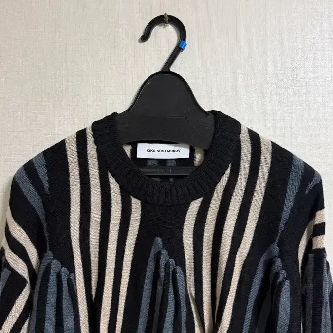 [BUNJANG] Kiko Kostadinov Solix Knit Black / 키코 코스타디노브 솔릭스 니트 블랙