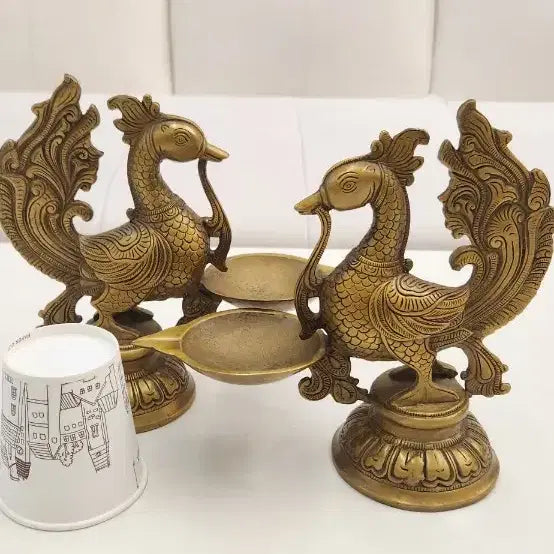 [BUNJANG] Phoenix Brass Lantern / 봉황새 황동유등