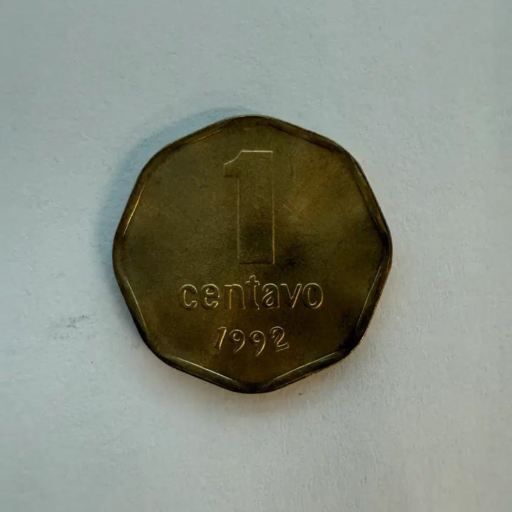 [BUNJANG] Argentina 1 Centavo Coin (1992) / 1992년 아르헨티나 1센타보 동전 S540