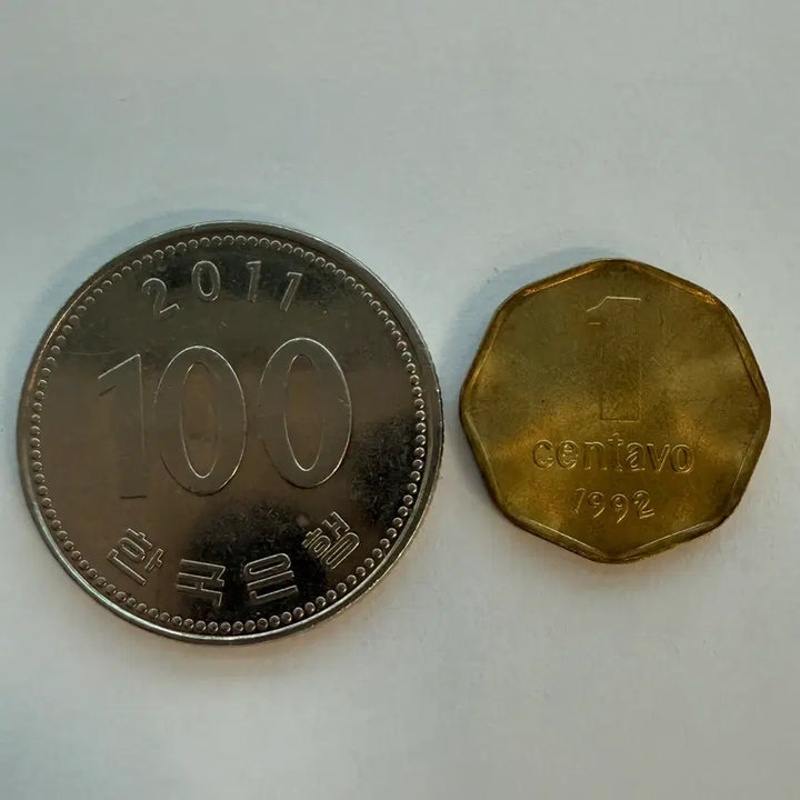 [BUNJANG] Argentina 1 Centavo Coin (1992) / 1992년 아르헨티나 1센타보 동전 S540