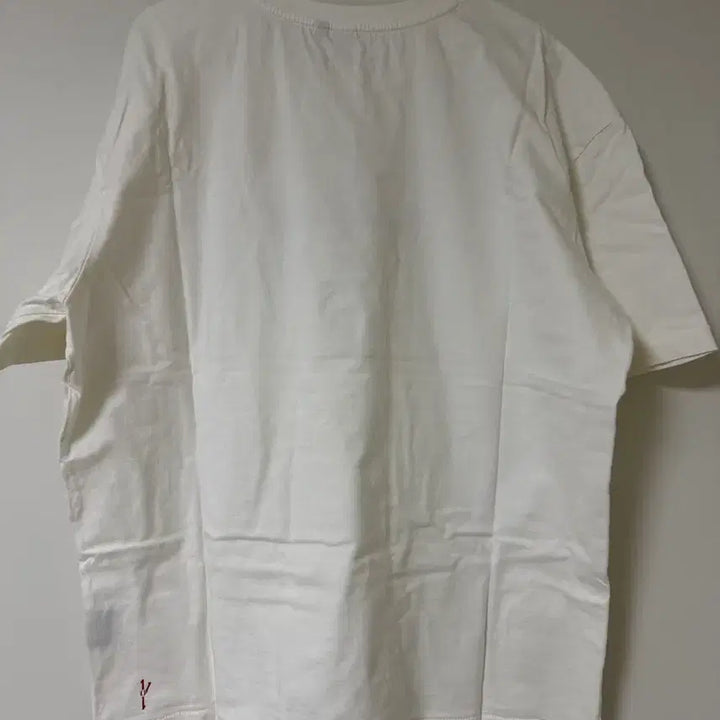 [BUNJANG] Polytelu Crosti Washed White T-shirt / [4] 폴리테루 크로스티 워시드 화이트