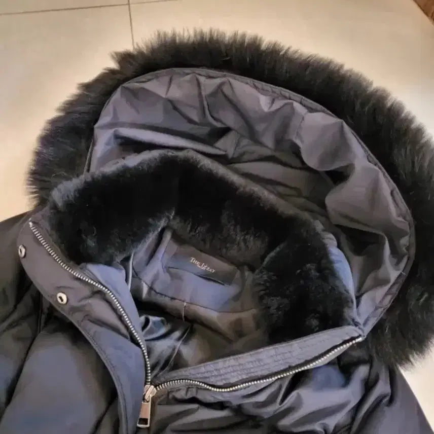 [BUNJANG] The Izzat Fox Fur Goose Down Long Padded Jacket / 더아이잗정가80만원 폭스퍼 구스패딩