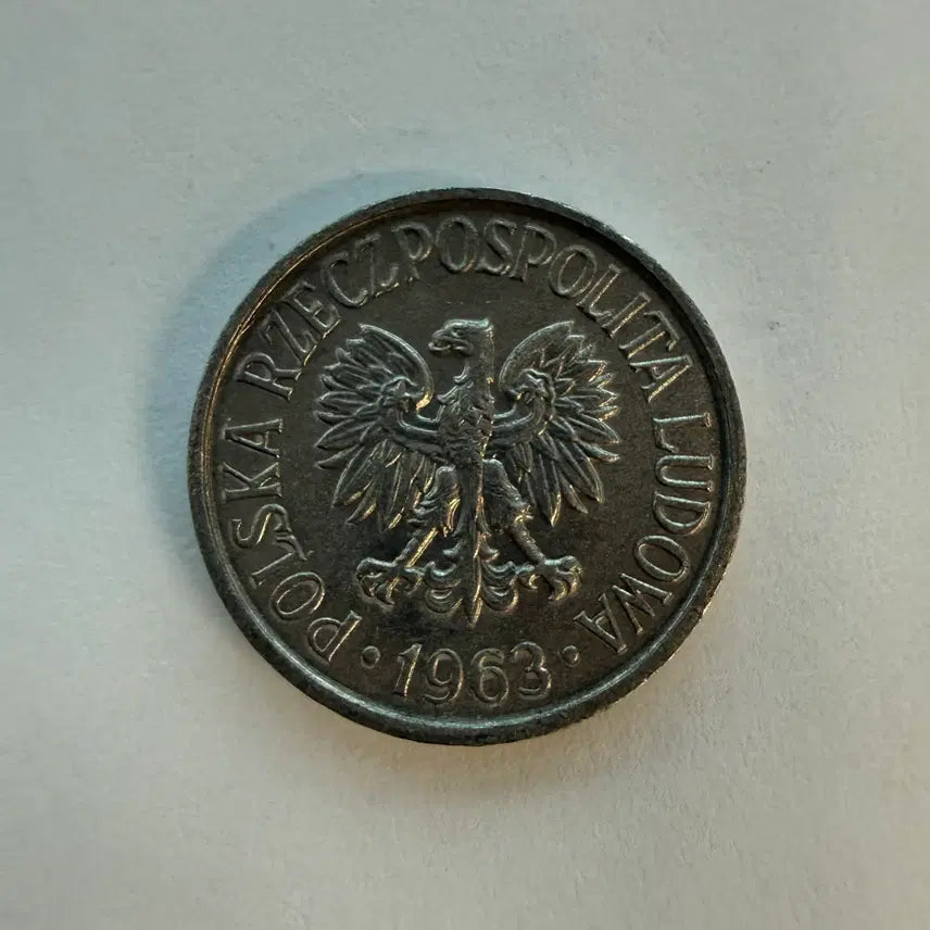 [BUNJANG] Poland 5 Groschen Coin 1963 / 1963년 폴란드 5그로시 동전 S541